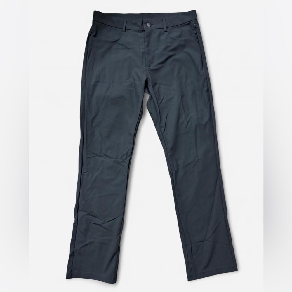 Old Navy Men's Dark Gray Athletic Stretch Dress Pants